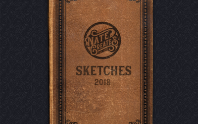 Nate Creates Sketchbook 2018