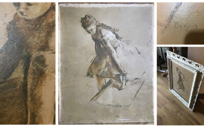 Unraveling a Mystery: My Encounter with a Fake Degas Print from the Goodwill Bins