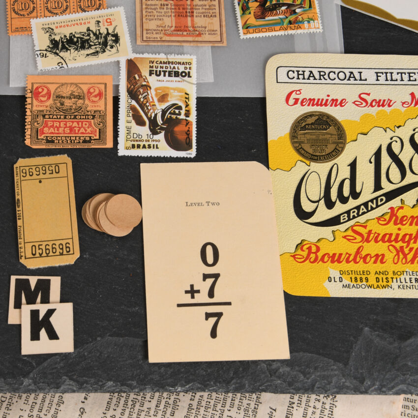 Ephemera Pack - Yellow Theme Vintage Detail