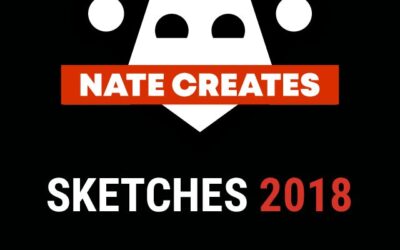 Nate Creates Sketches 2018 eBook